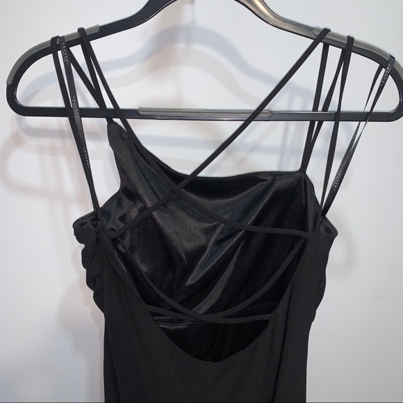 Laundry by Shelli Segal Black Strappy Dress - Picture 6 of 10